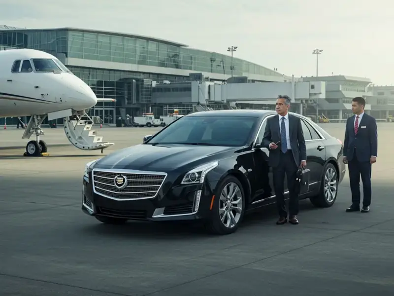 Bedminster Limo & Car Service airport pickup vehicle